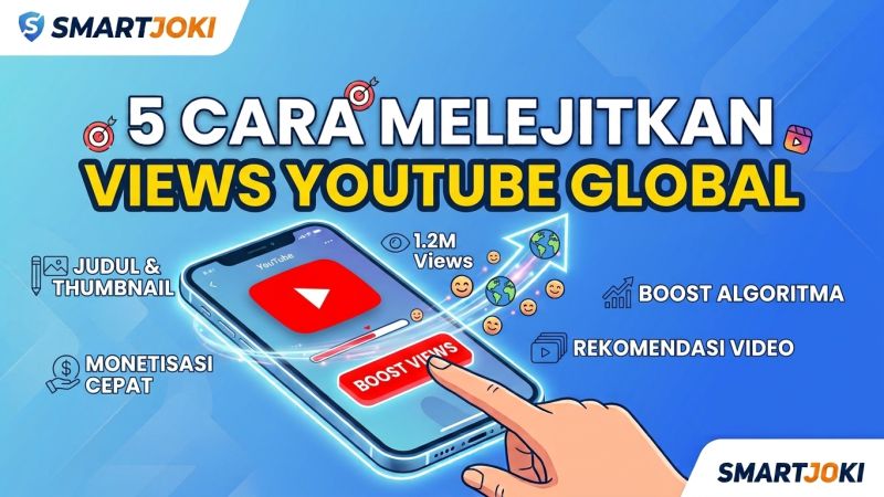 5 Cara Efektif Meningkatkan Views YouTube dengan Cepat dan Aman untuk Pemula